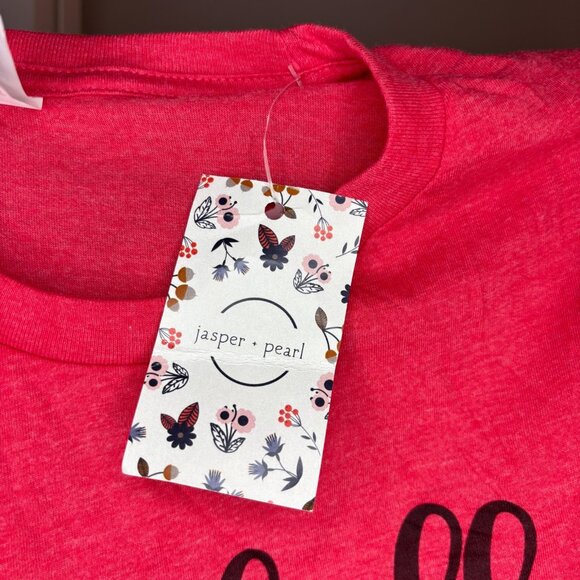 NEW Volleyball Mom Graphic Tee Womens 2XL Red Short Sleeve - Picture 4 of 4